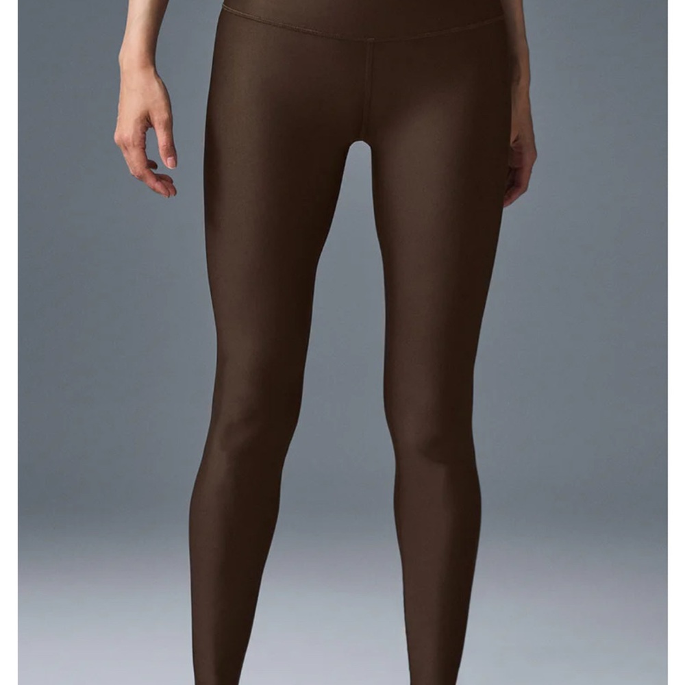 ALO Airlift Yoga Expresso  Brown Leggings - new with tags - Picture 2 of 3